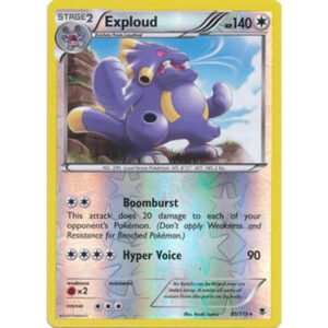 XY Phantom Forces 85/119 Exploud (Reverse Holo)