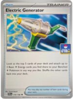 Scarlet & Violet (Base Set) 170/198 Electric Generator (TCG Gym Stamp Non-Holo)
