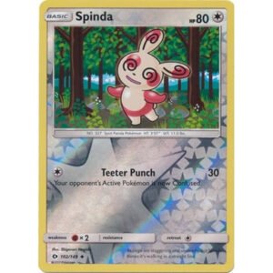 Sun and Moon (Base Set) 102/149 Spinda (Reverse Holo)