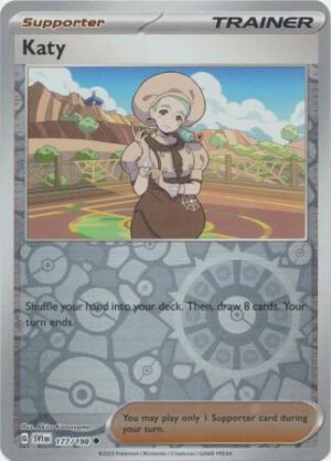 Scarlet & Violet (Base Set) 177/198 Katy (Reverse Holo)