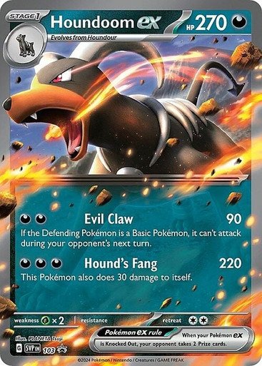 Scarlet & Violet Promo SVP103 Houndoom ex