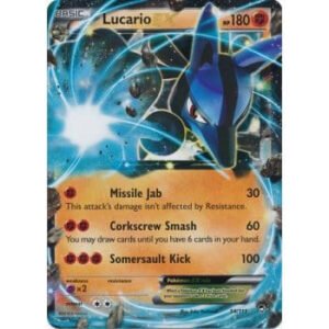 XY Furious Fists 54/111 Lucario EX (Half Art)