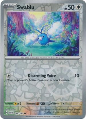 SV Surging Sparks 148/191 Swablu (Reverse Holo)