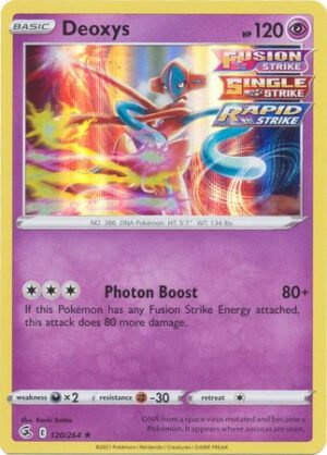 Fusion Strike 120/264 Deoxys (Holo)