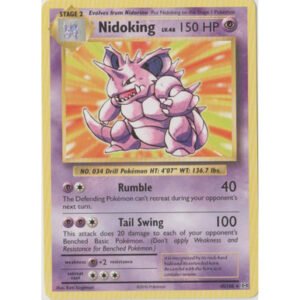 XY Evolutions 45/108 Nidoking (Non-Holo)