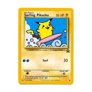 Pokemon Black Star Promo 28 Surfing Pikachu