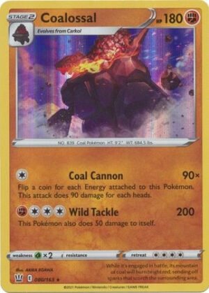 Battle Styles 080/163 Coalossal (Holo)