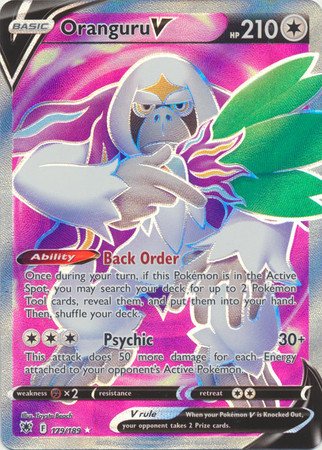 Astral Radiance 179/189 Oranguru V (Full Art)