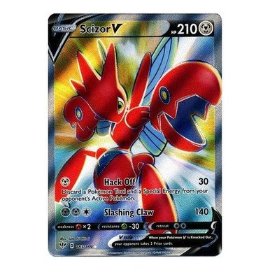 Darkness Ablaze 183/189 Scizor V (Full Art)