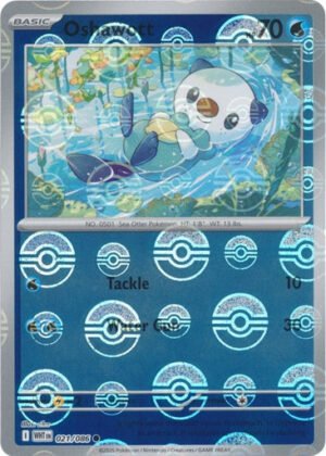 SV White Flare 021/086 Oshawott (POKE BALL Reverse Holo)
