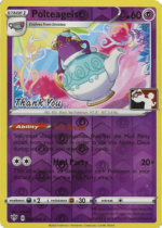 Darkness Ablaze 083/189 Polteageist (League Promo Thank You Stamp)