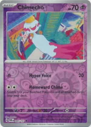 SV Twilight Masquerade 085/167 Chimecho (Reverse Holo)