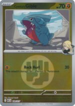 ME Ascended Heroes 109/217 Cynthia's Gible (Reverse Holo ENERGY SYMBOL)