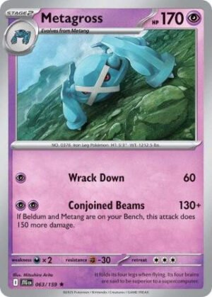 SV Journey Together 063/159 Metagross (Holo)