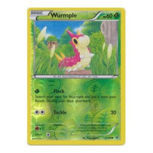 XY Roaring Skies 3/108 Wurmple (Reverse Holo)