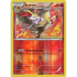 XY Break Through 026/162 Braixen (Reverse Holo)