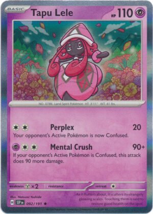 SV Surging Sparks 092/191 Tapu Lele (Holo)