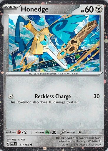 SV Paradox Rift 131/182 Honedge (Cosmo Holo)