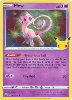 Celebrations 11/25 Mew (Holo)