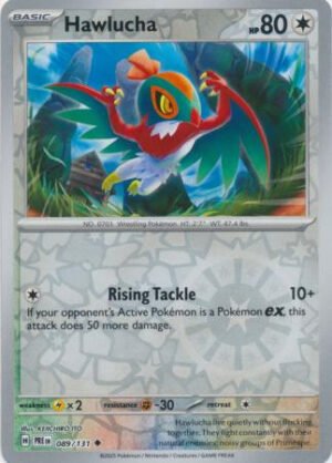 SV Prismatic Evolutions 089/131 Hawlucha (Reverse Holo)