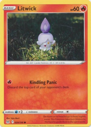 SWSH Lost Origin 024/196 Litwick