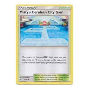 Hidden Fates 61/68 Misty's Cerulean City Gym