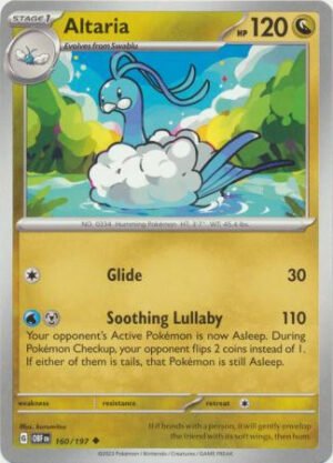 SV Obsidian Flames 160/197 Altaria