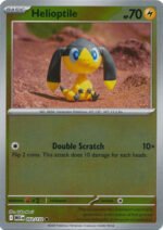 Mega Evolution 052/132 Helioptile (Reverse Holo)