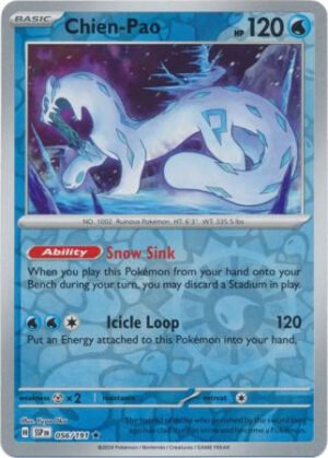 SV Surging Sparks 056/191 Chien-Pao (Reverse Holo)