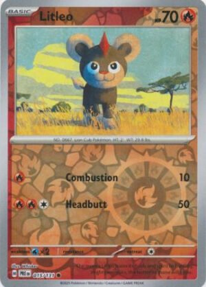 SV Prismatic Evolutions 015/131 Litleo (Reverse Holo)