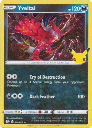 Celebrations 19/25 Yveltal (Holo)