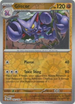 SV Paradox Rift 092/182 Gliscor (Reverse Holo)