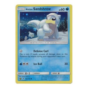 SM Guardians Rising 19a/145 Alolan Sandshrew (Alternative Art Holo)
