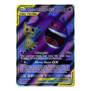 SM Team Up 164/181 Gengar & Mimikyu GX (Tag Team Full Art)