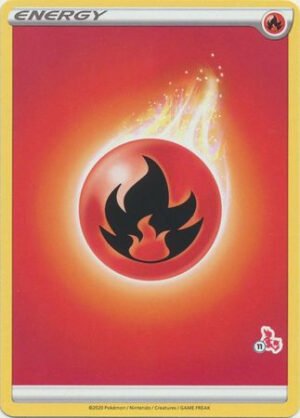 Sword & Shield (Base) EN02 Fire Energy (Cinderace Symbol 11)