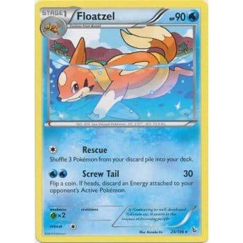 XY Flashfire 29/106 Floatzel