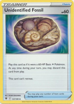 Astral Radiance 157/189 Unidentified Fossil