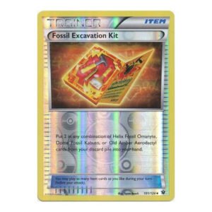 XY Fates Collide 101/124 Fossil Excavation Kit (Reverse Holo)