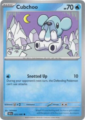 SV Black Bolt 025/086 Cubchoo