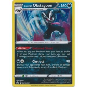 Sword & Shield Promo SWSH059 Galarian Obstagoon