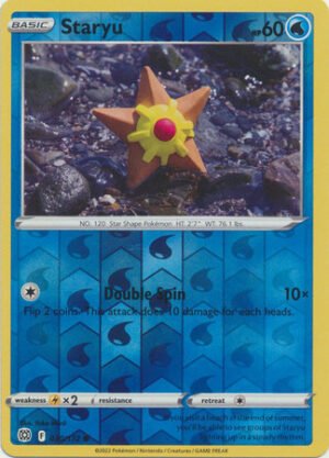 Brilliant Stars 030/172 Staryu (Reverse Holo)