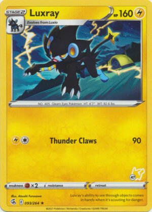 Fusion Strike 093/264 Luxray (Pikachu Symbol 47)
