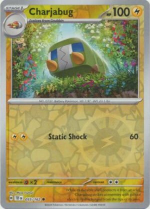 SV Temporal Forces 055/162 Charjabug (Reverse Holo)