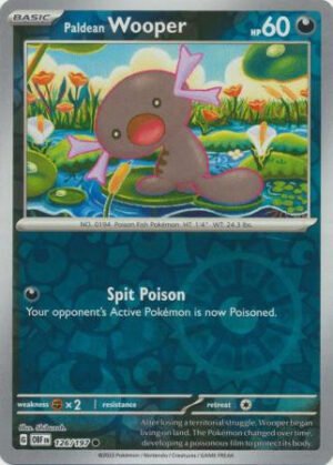 SV Obsidian Flames 126/197 Paldean Wooper (Reverse Holo)