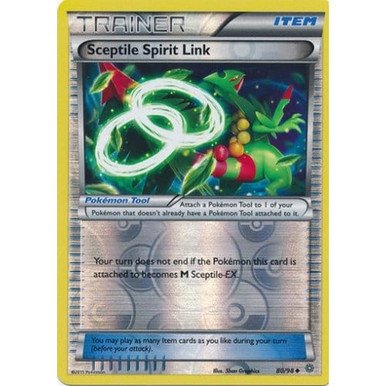 XY Ancient Origins 080/98 Sceptile Spirit Link (Reverse Holo)