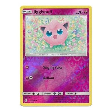 Hidden Fates 41/68 Jigglypuff (Reverse Holo)