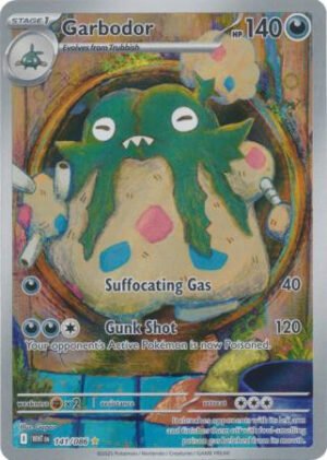 SV White Flare 141/086 Garbodor (Illustration Rare)