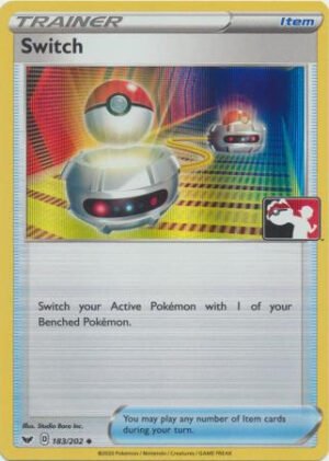 Sword & Shield (Base) 183/202 Switch (Prize Pack League Promo Holo)