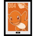 Pokemon - Charmander Mono Collector Print