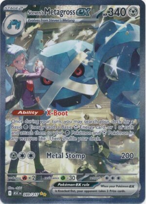 ME Ascended Heroes 289/217 Steven's Metagross ex (Special Illustration Rare)